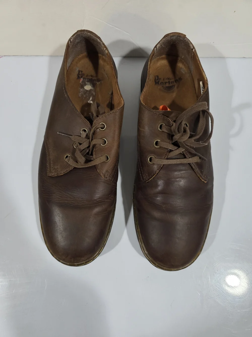 Dr.Martens CORONADO SIZE 45 Men's 11 USA 10 UK Brown Leather Lace-Up Casual Shoe